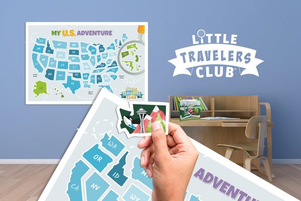 Little Travelers Club Map